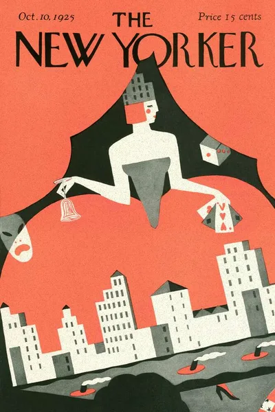 Постер с обложкой The New Yorker 10.10.1925
