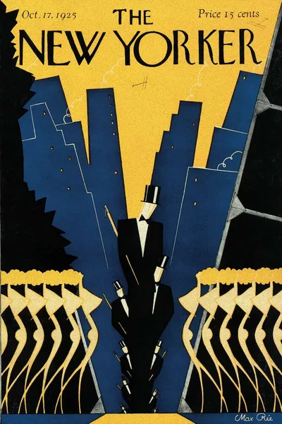 Постер с обложкой The New Yorker 17.10.1925