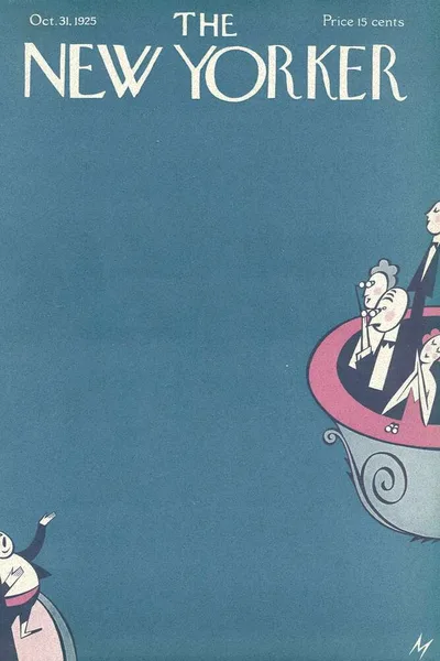 Постер с обложкой The New Yorker 31.10.1925