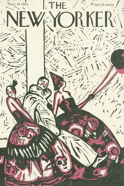 Постер с обложкой The New Yorker 14.11.1925