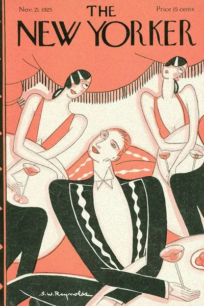 Постер с обложкой The New Yorker 21.11.1925