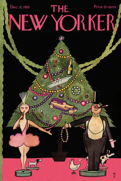Постер с обложкой The New Yorker 12.12.1925