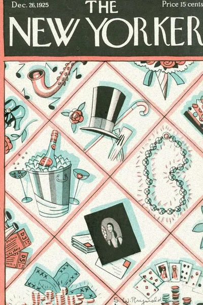 Постер с обложкой The New Yorker 26.12.1925