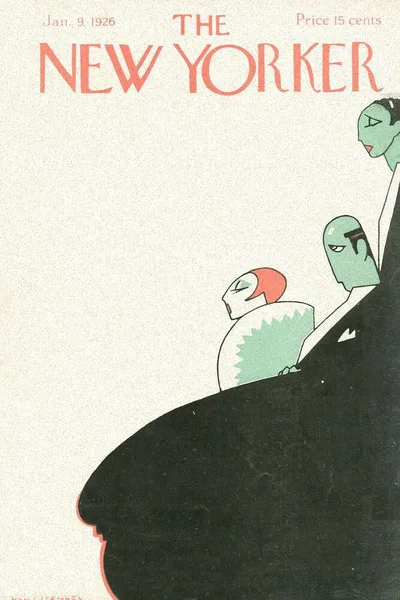 Постер с обложкой The New Yorker 09.01.1926