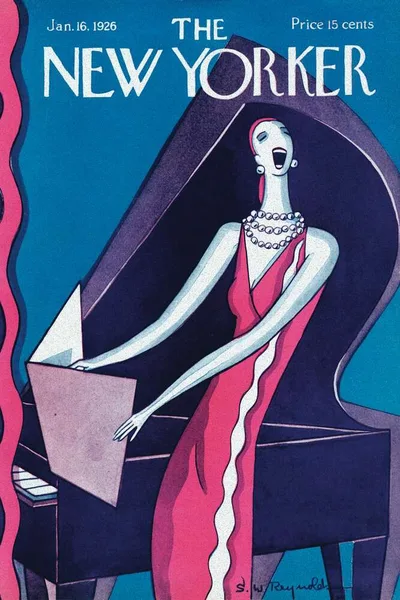 Постер с обложкой The New Yorker 16.01.1926
