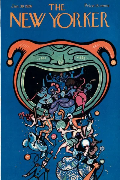 Постер с обложкой The New Yorker 30.01.1926