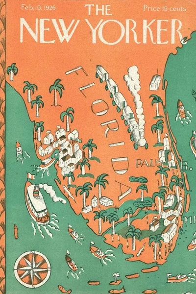 Постер с обложкой The New Yorker 13.02.1926