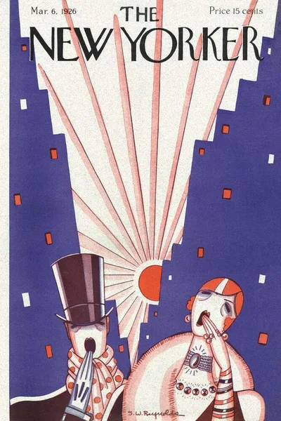 Постер с обложкой The New Yorker 06.03.1926