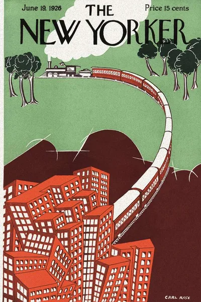 Постер с обложкой The New Yorker 19.06.1926