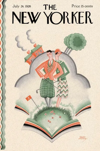 Постер с обложкой The New Yorker 24.07.1926