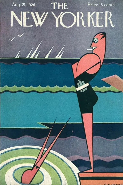 Постер с обложкой The New Yorker 21.08.1926