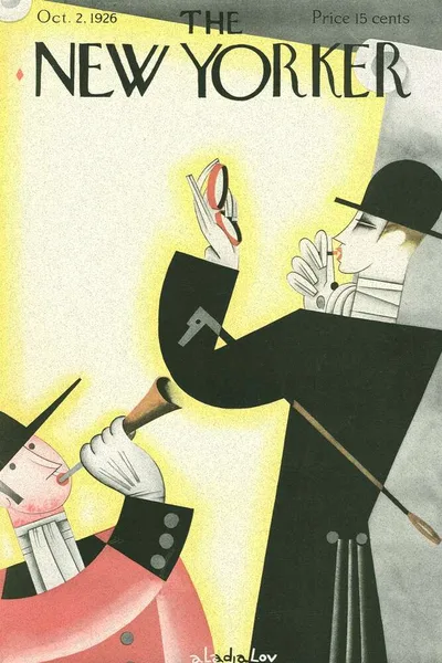 Постер с обложкой The New Yorker 02.10.1926