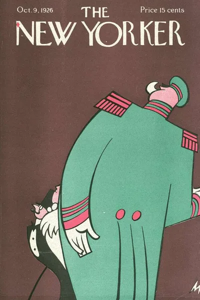 Постер с обложкой The New Yorker 09.10.1926