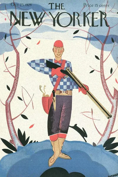 Постер с обложкой The New Yorker 23.10.1926
