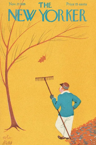 Постер с обложкой The New Yorker 27.11.1926