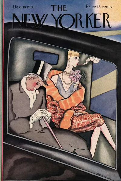 Постер с обложкой The New Yorker 18.12.1926