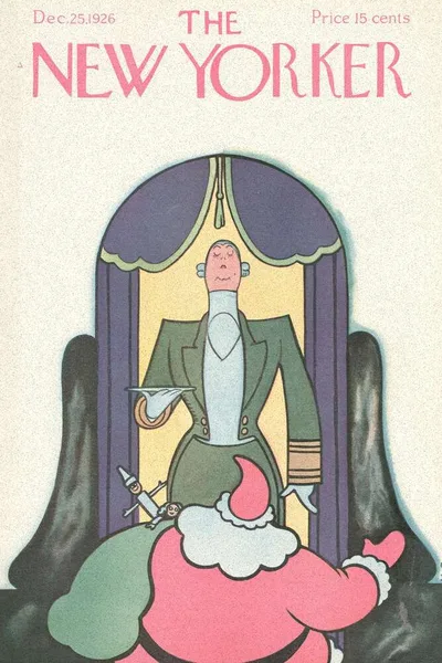 Постер с обложкой The New Yorker 25.12.1926