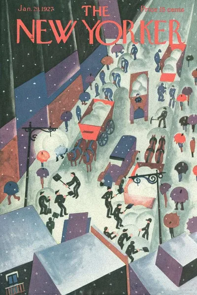 Постер с обложкой The New Yorker 29.01.1927