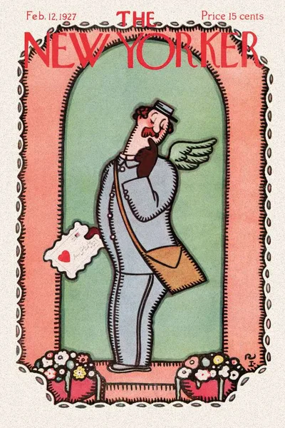Постер с обложкой The New Yorker 12.02.1927