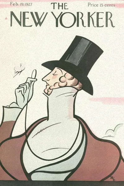 Постер с обложкой The New Yorker 19.02.1927