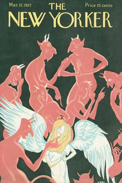 Постер с обложкой The New Yorker 12.03.1927