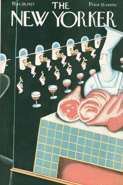 Постер с обложкой The New Yorker 26.03.1927