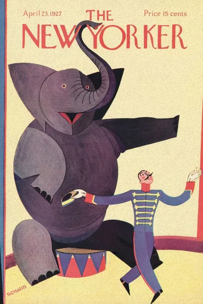 Постер с обложкой The New Yorker 23.04.1927
