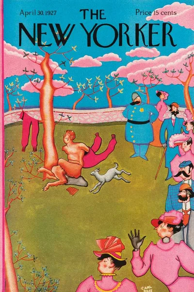 Постер с обложкой The New Yorker 30.04.1927