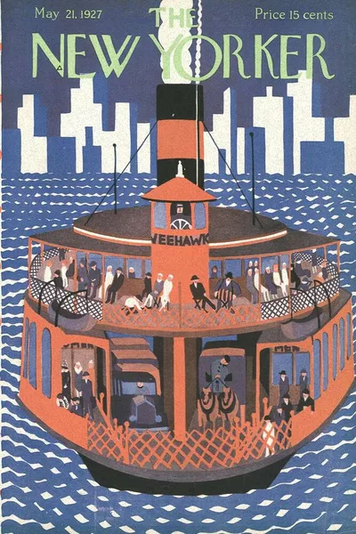 Постер с обложкой The New Yorker 21.05.1927