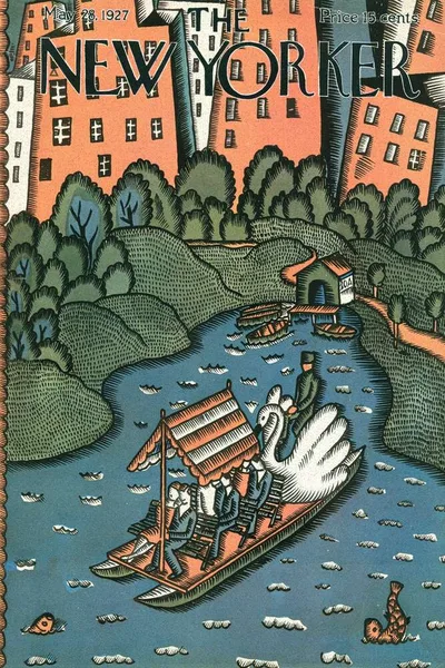 Постер с обложкой The New Yorker 28.05.1927