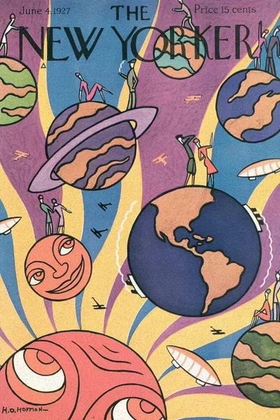 Постер с обложкой The New Yorker 04.06.1927