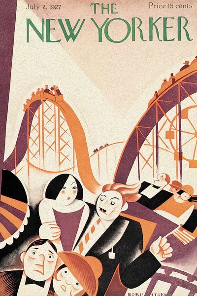 Постер с обложкой The New Yorker 02.07.1927