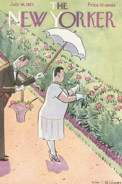 Постер с обложкой The New Yorker 16.07.1927