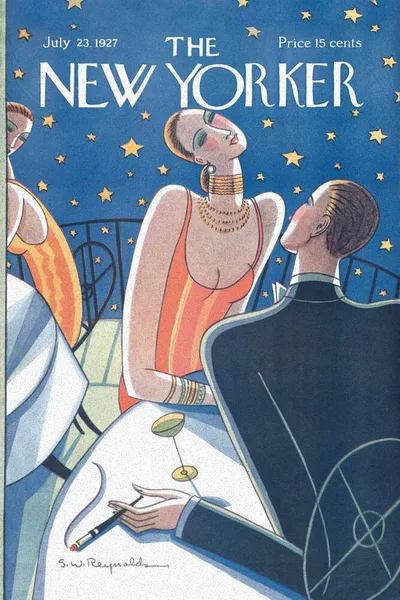 Постер с обложкой The New Yorker 23.07.1927