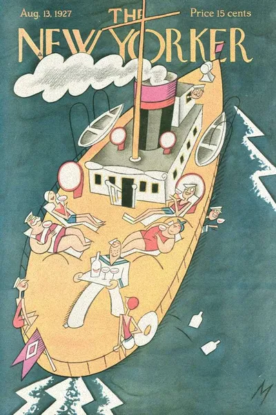 Постер с обложкой The New Yorker 13.08.1927