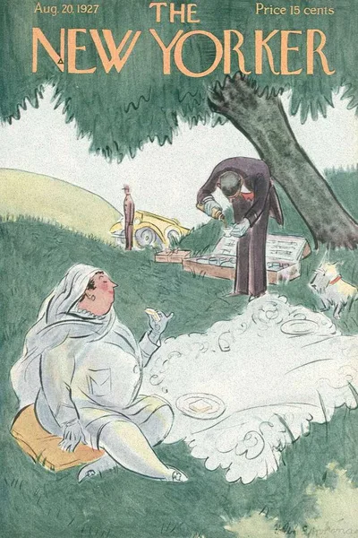 Постер с обложкой The New Yorker 20.08.1927