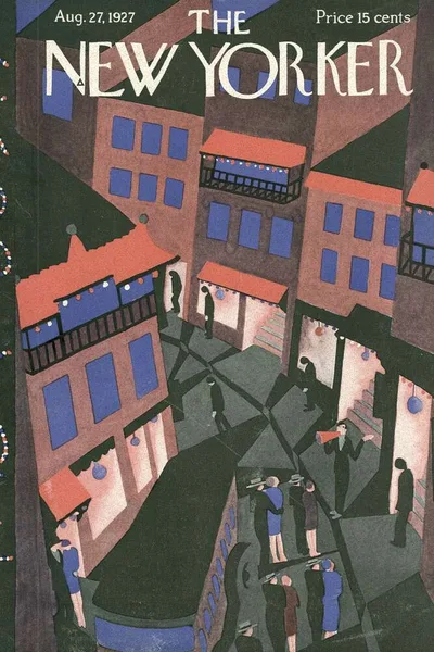 Постер с обложкой The New Yorker 27.08.1927