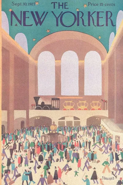 Постер с обложкой The New Yorker 10.09.1927