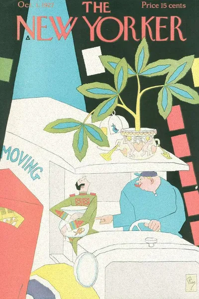 Постер с обложкой The New Yorker 01.10.1927