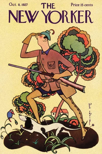 Постер с обложкой The New Yorker 08.10.1927