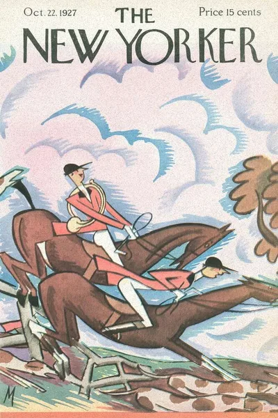 Постер с обложкой The New Yorker 22.10.1927