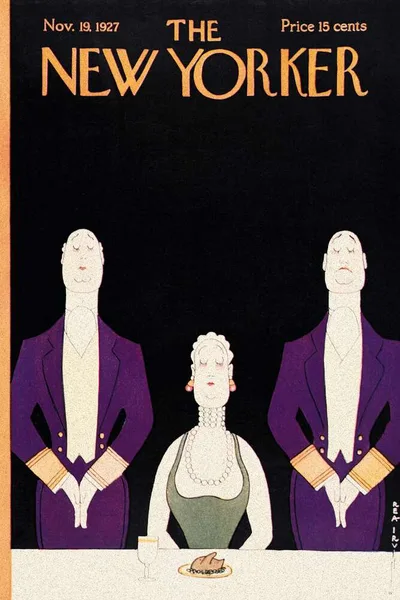Постер с обложкой The New Yorker 19.11.1927