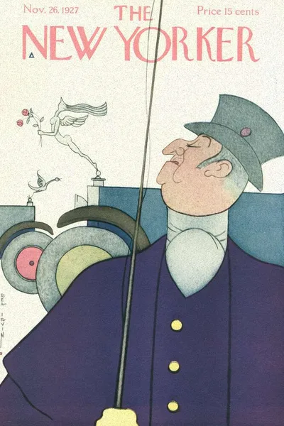 Постер с обложкой The New Yorker 26.11.1927