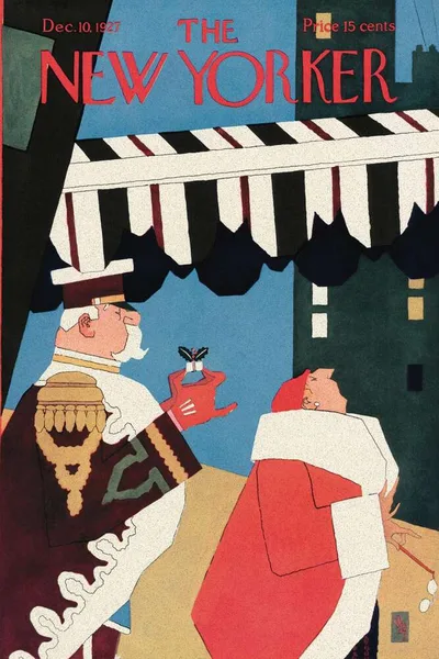 Постер с обложкой The New Yorker 10.12.1927