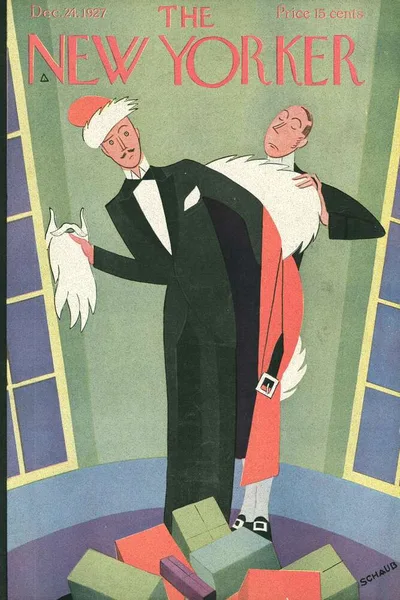 Постер с обложкой The New Yorker 24.12.1927