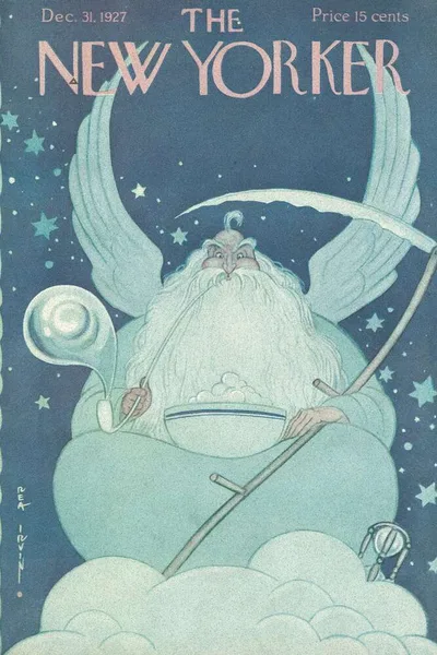 Постер с обложкой The New Yorker 31.12.1927
