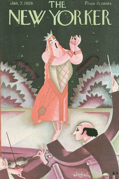 Постер с обложкой The New Yorker 07.01.1928