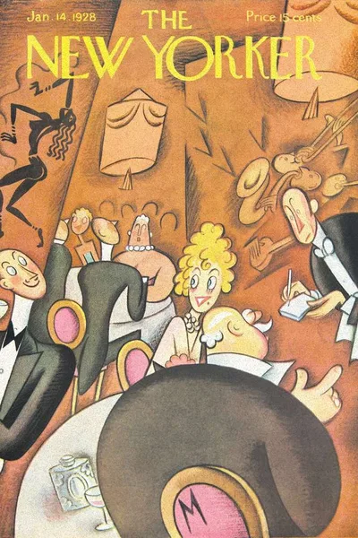 Постер с обложкой The New Yorker 14.01.1928