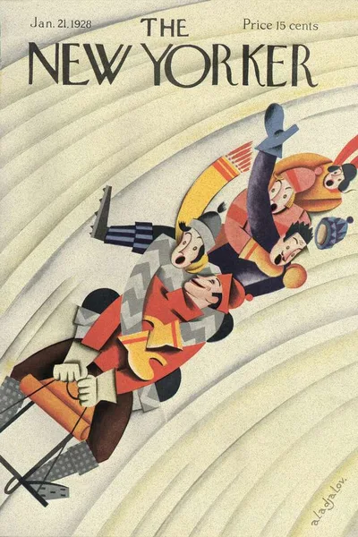 Постер с обложкой The New Yorker 21.01.1928