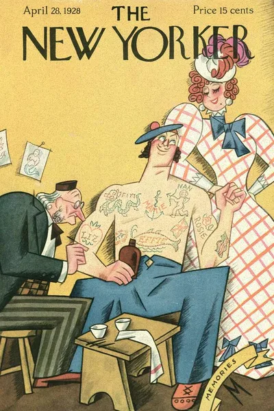 Постер с обложкой The New Yorker 28.04.1928